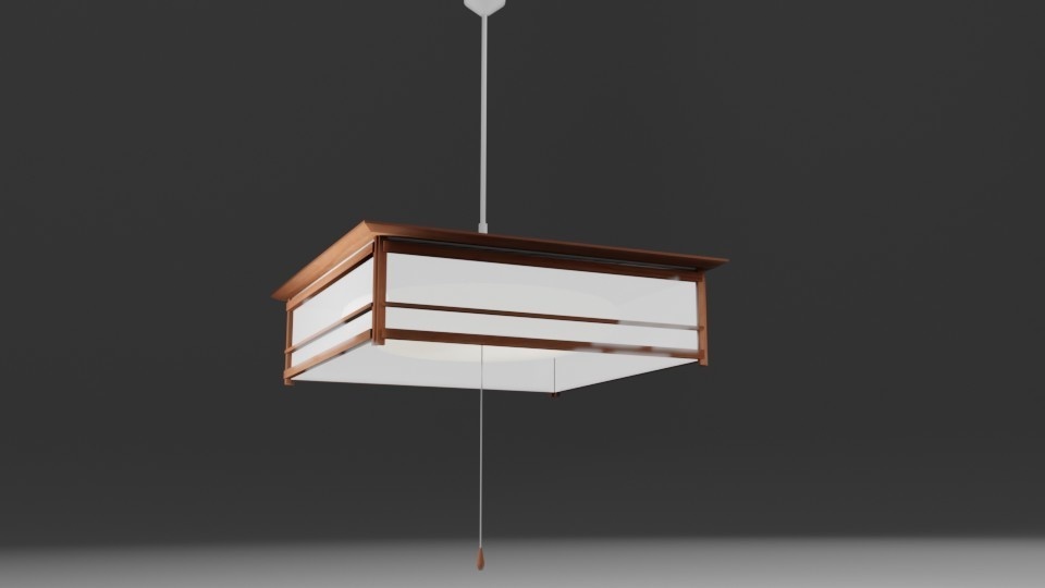 和室向け電気の傘_8点セット