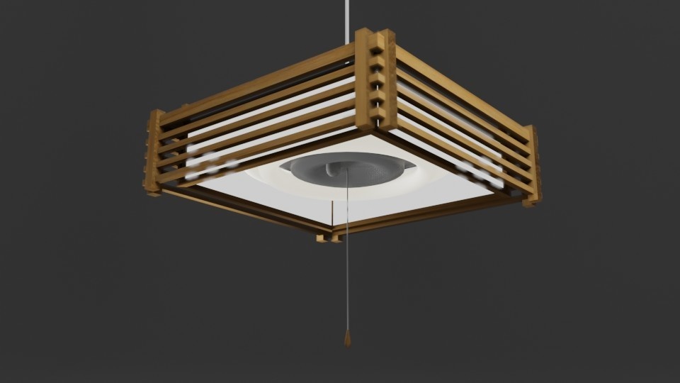 和室向け電気の傘_8点セット