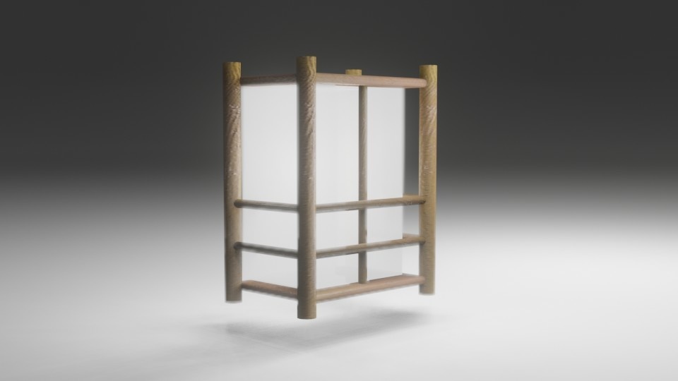 和室向け電気の傘_8点セット