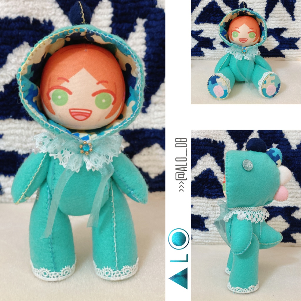 おまんじゅう着ぐるみちび　かいじゅう