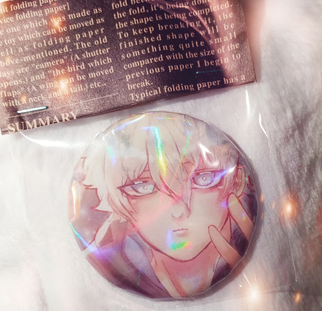 凪ホロ缶バッジ(再販)