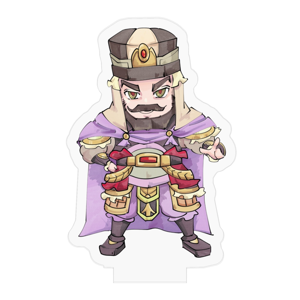 【創作三国志】袁紹アクリルフィギュア