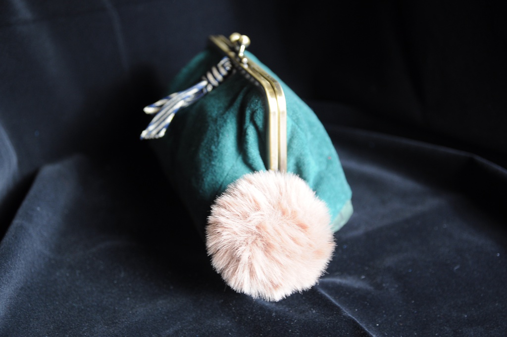 諸葛孔明イメージがま口ポーチ