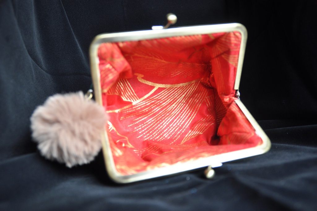 諸葛孔明イメージがま口ポーチ