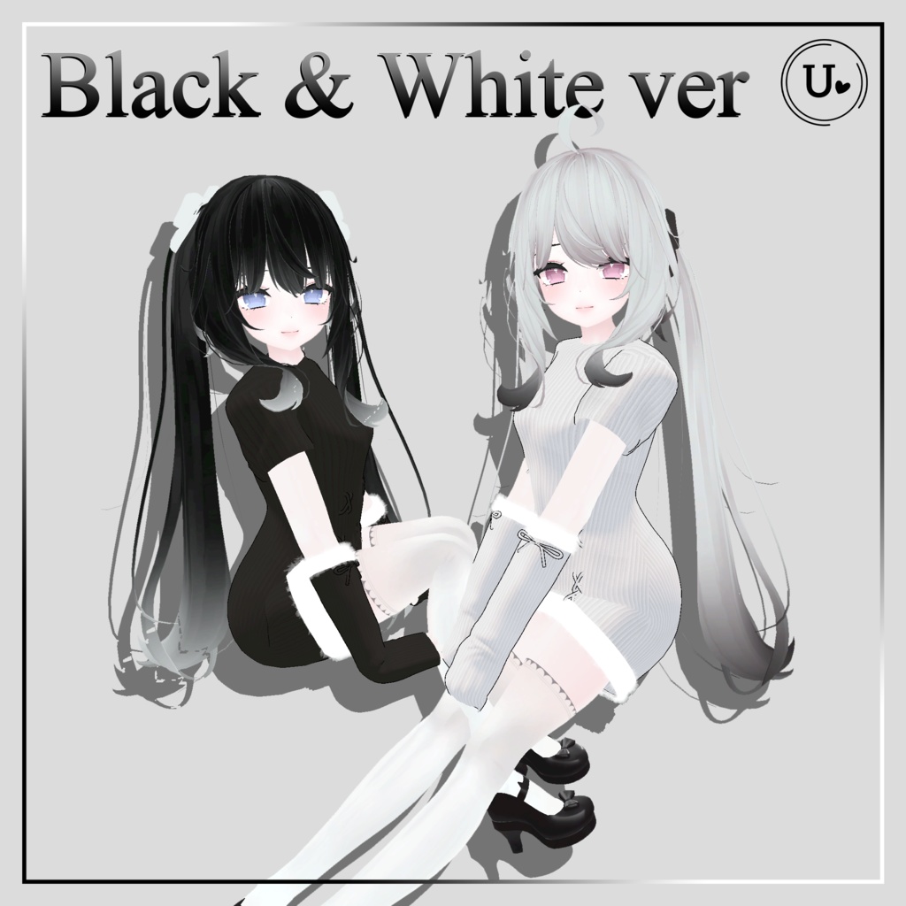 舞夜(Maya) - Ribbed dress