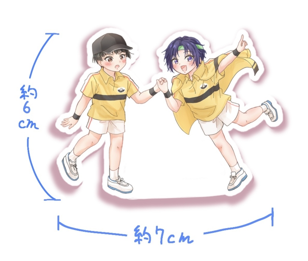幸村と真田のアクリルスタンド