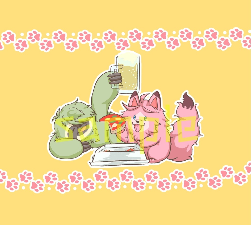 アニマルキデミニ巾着