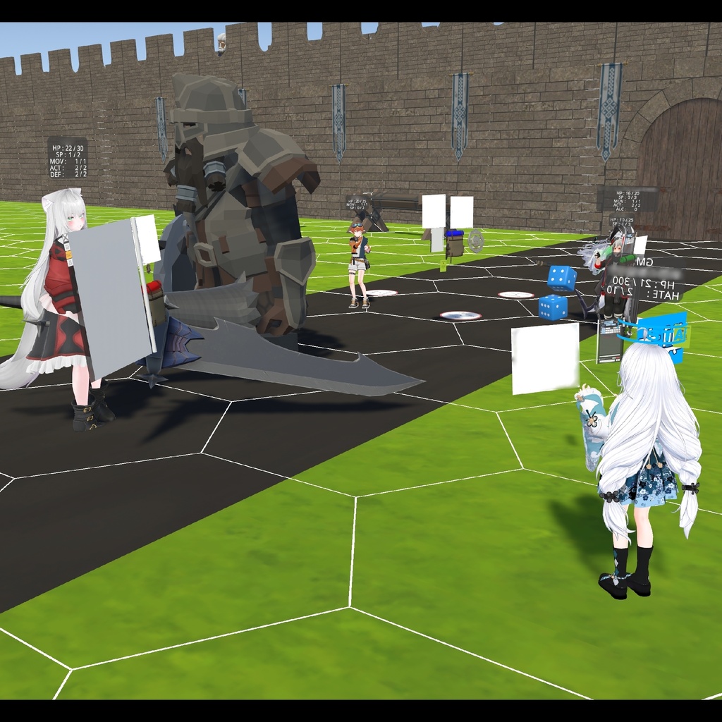 パーティ戦術型ファンタジーTRPG「霧式」ルールブック