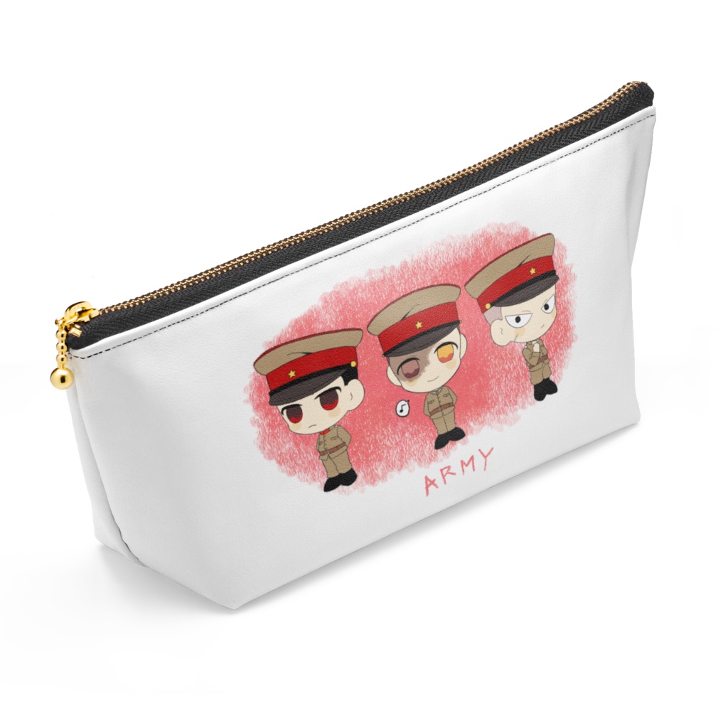【一次創作】陸海軍人ポーチ