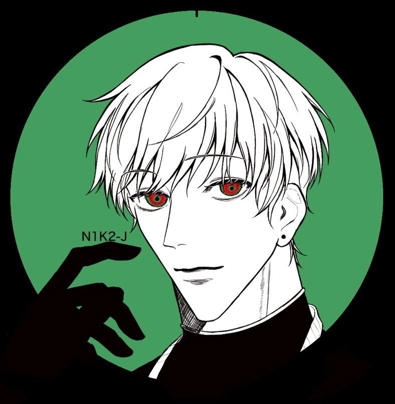 【一次創作】 紫雨/紫岐 57mm缶バッジ(擬人化)