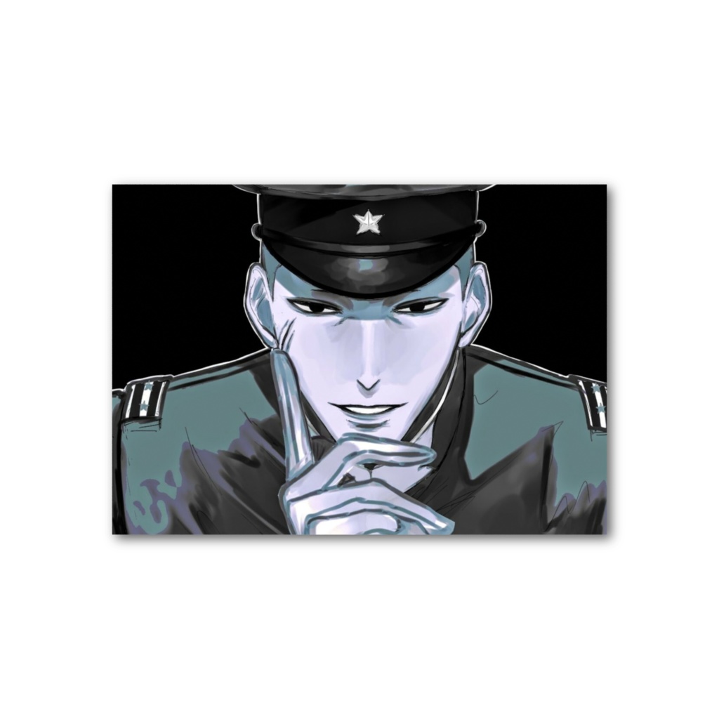 【oc陸軍さん】磐卯さん フォト風カード