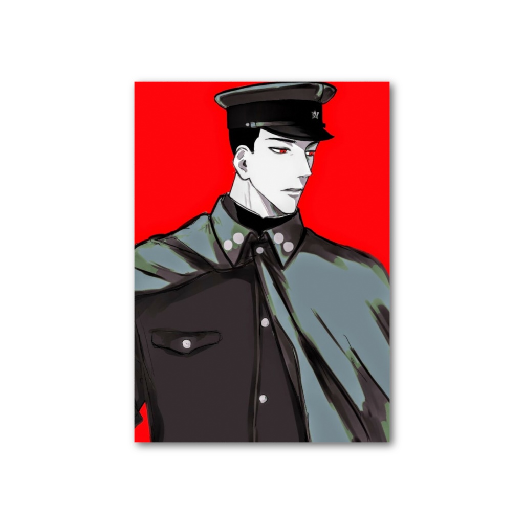 【oc陸軍さん】刀祢梗太朗さん フォト風カード