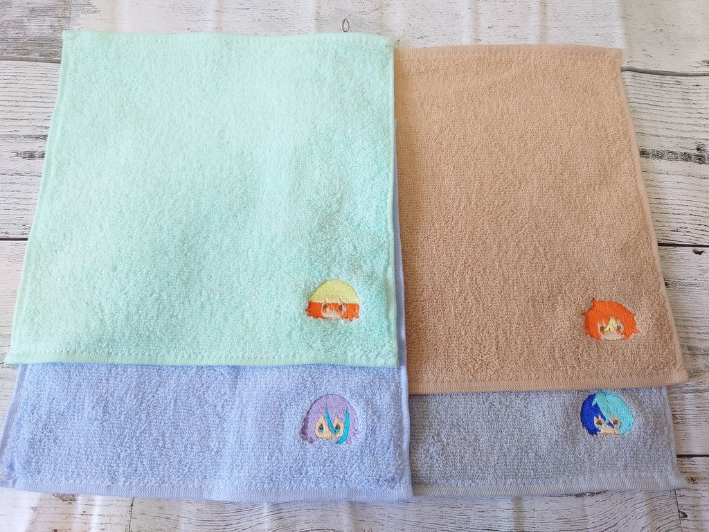 刺繍タオル 神高男子