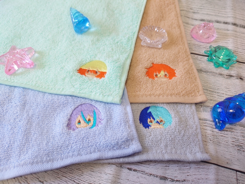 刺繍タオル 神高男子