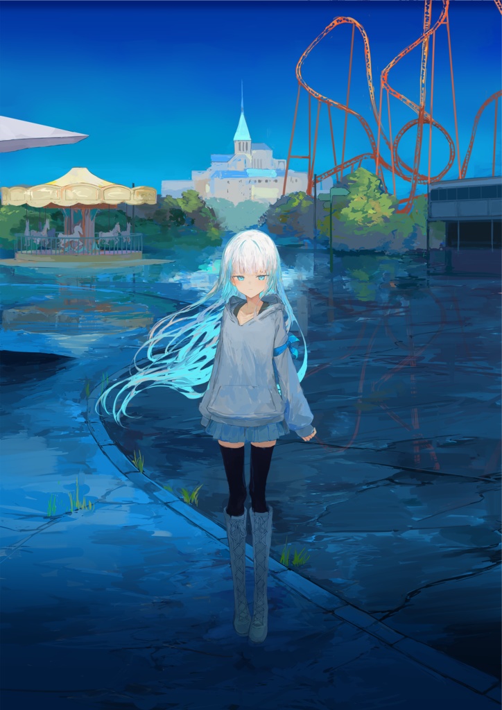 「ミオ」A5アクリルボード【廃遊園地のメメントメモリア】