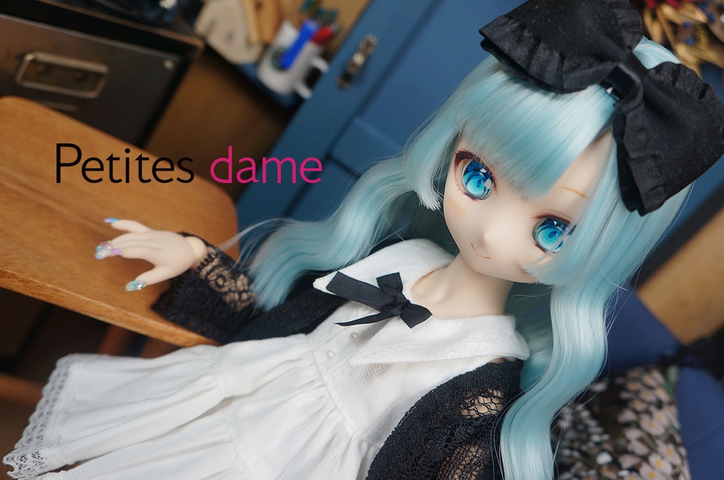 【Petites dame】MDD(S胸) お洋服セット◆黒と白のピアノ協奏曲◆