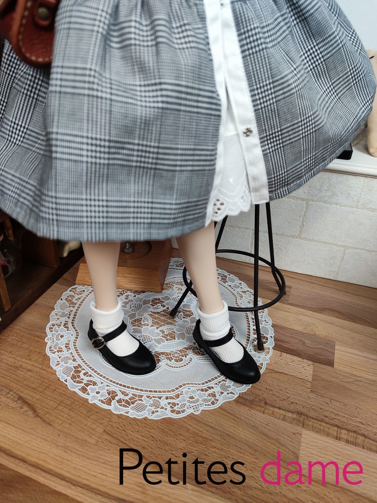  現品【Petites dame】 お洋服セット◆ハウンドトゥーシャツワンピ◆