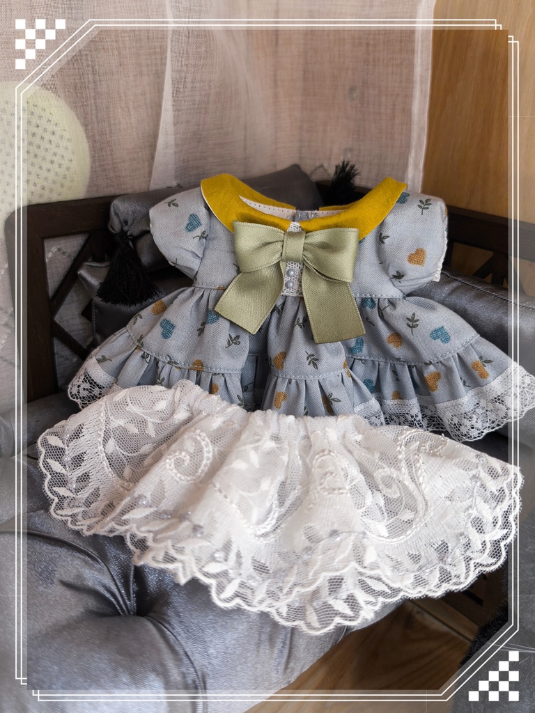 【Petites dame】 棉花娃娃 ぬいぐるみ お洋服セット◆夏の薫りが歌う◆