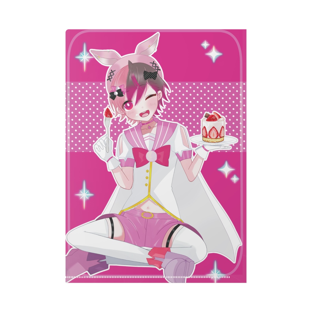 【全1サイズ】宇佐田あきら(15)クリアファイル 2023birthday