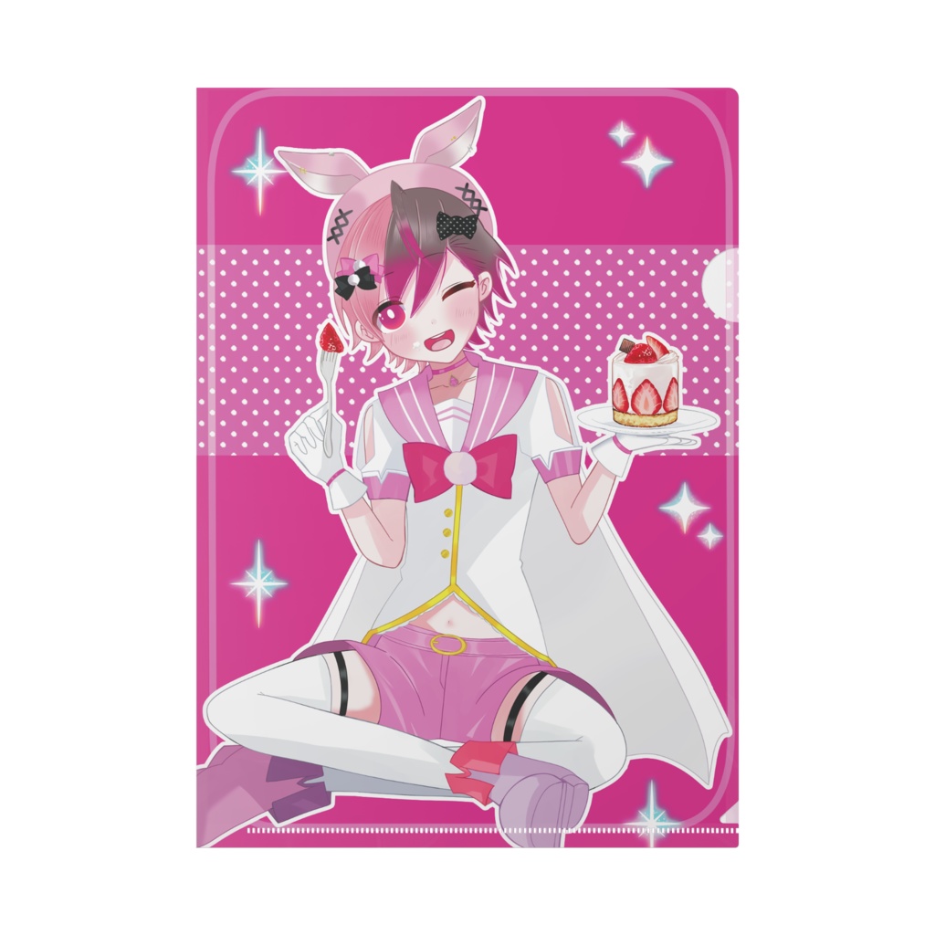 【全1サイズ】宇佐田あきら(15)クリアファイル 2023birthday