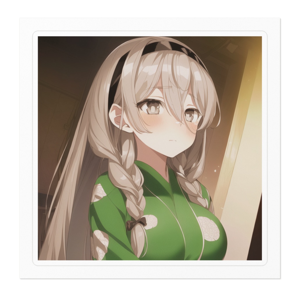 茶花みつは ステッカー