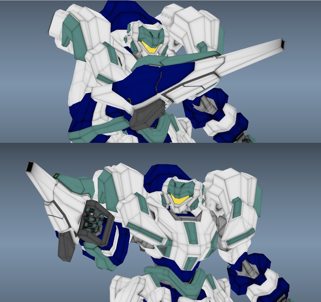 【VRChat用メカアバター】E-SLB-5 エレファス