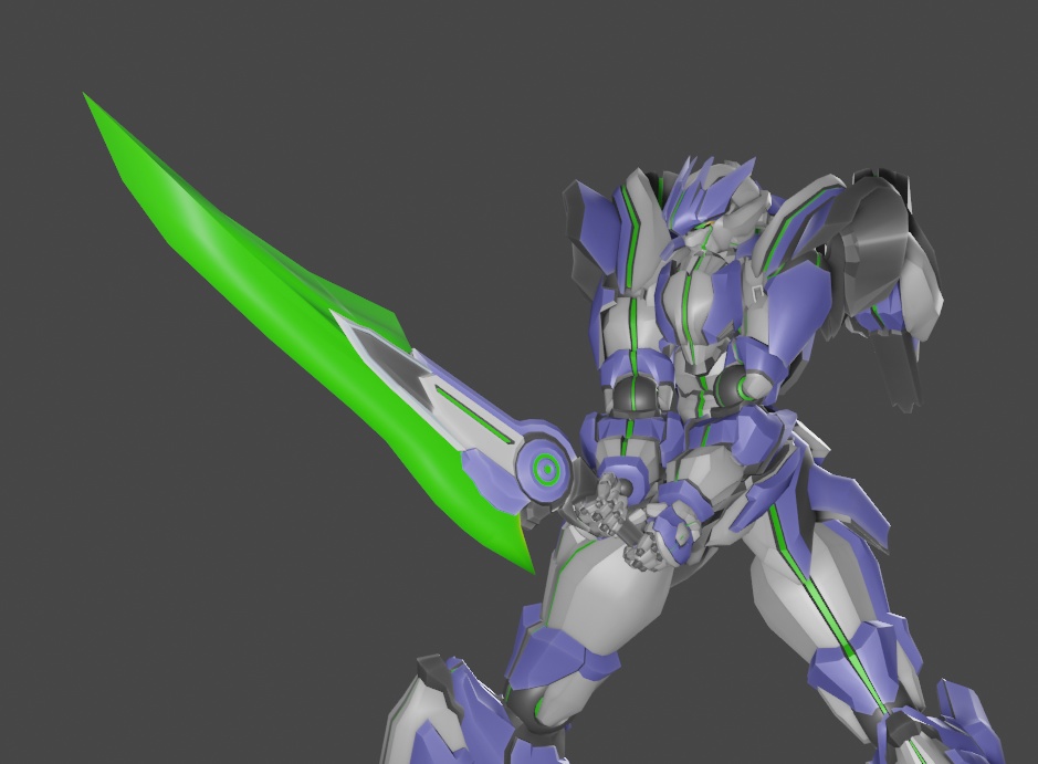 【VRChat想定メカアバターモデル】BCX-8 ユーパトルス