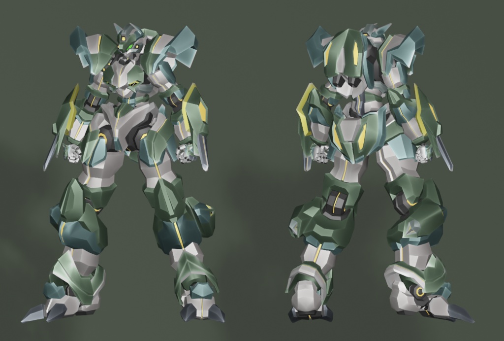 【VRChat Quest対応版モデル】BCM-G-11Q ベキウスQuest