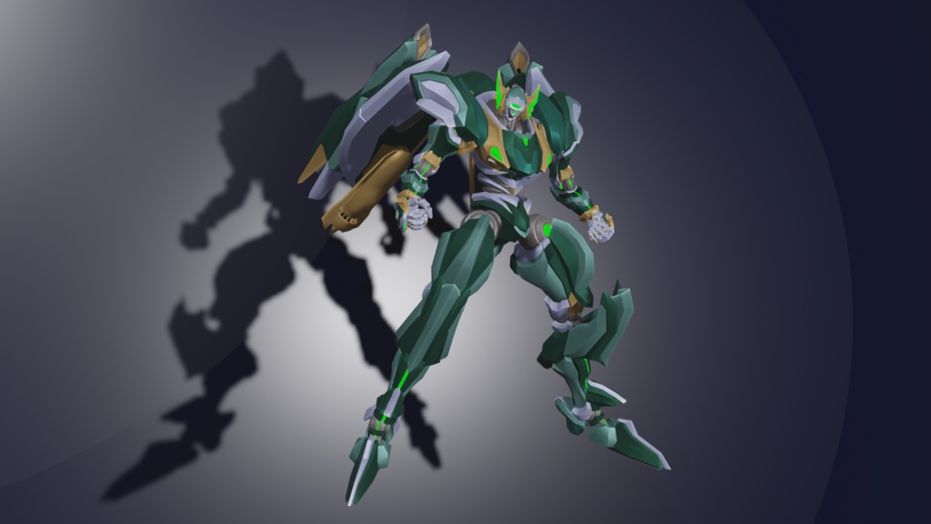 【VRChat想定オリジナルメカアバターモデル】BCY-W-21 サイビス