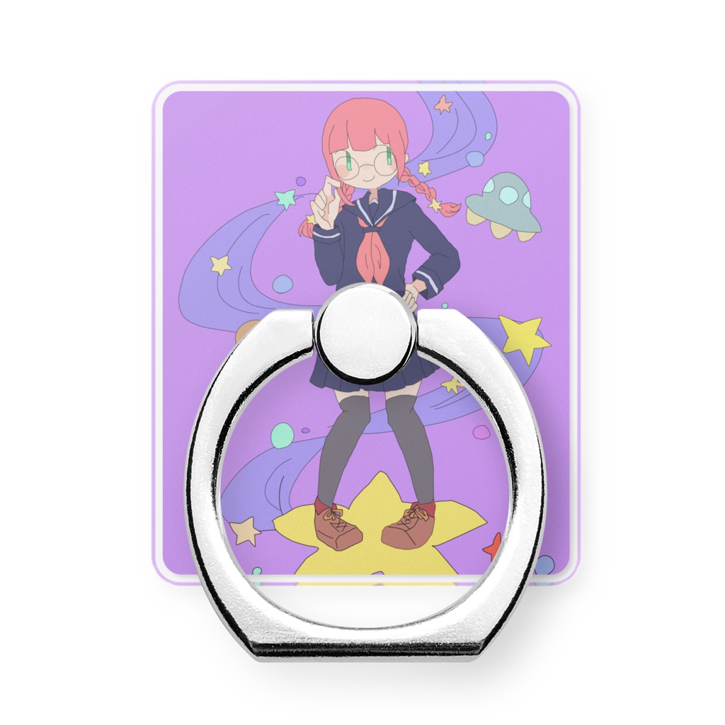 ゆめかわスマホリング