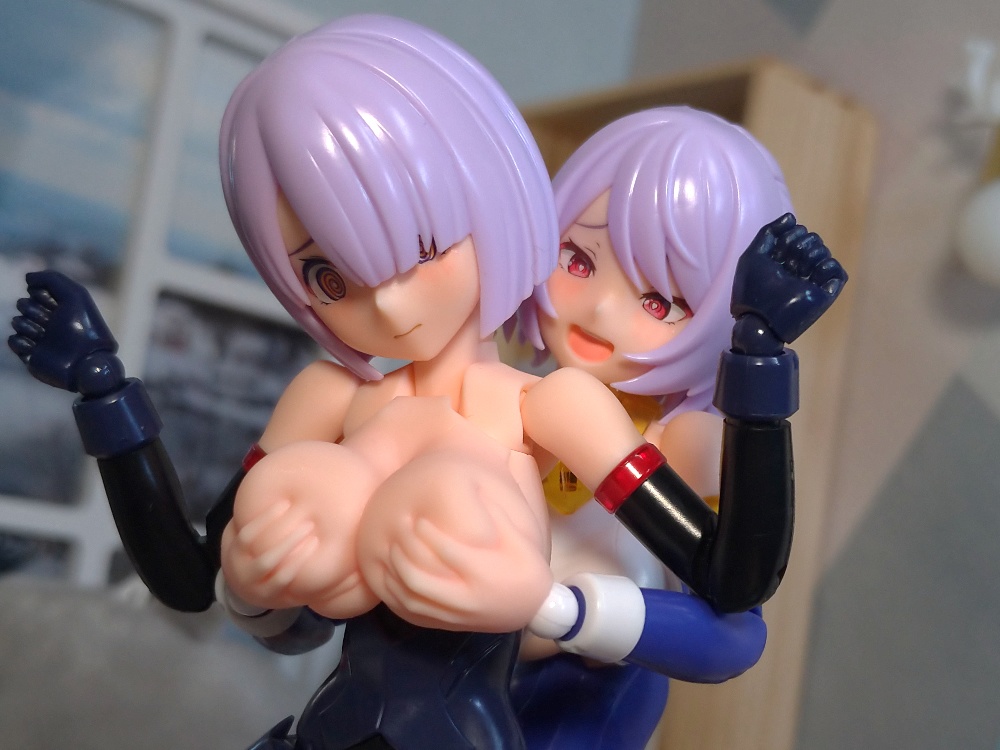 メガミデバイスのおっぱいをもみもみするパーツFB