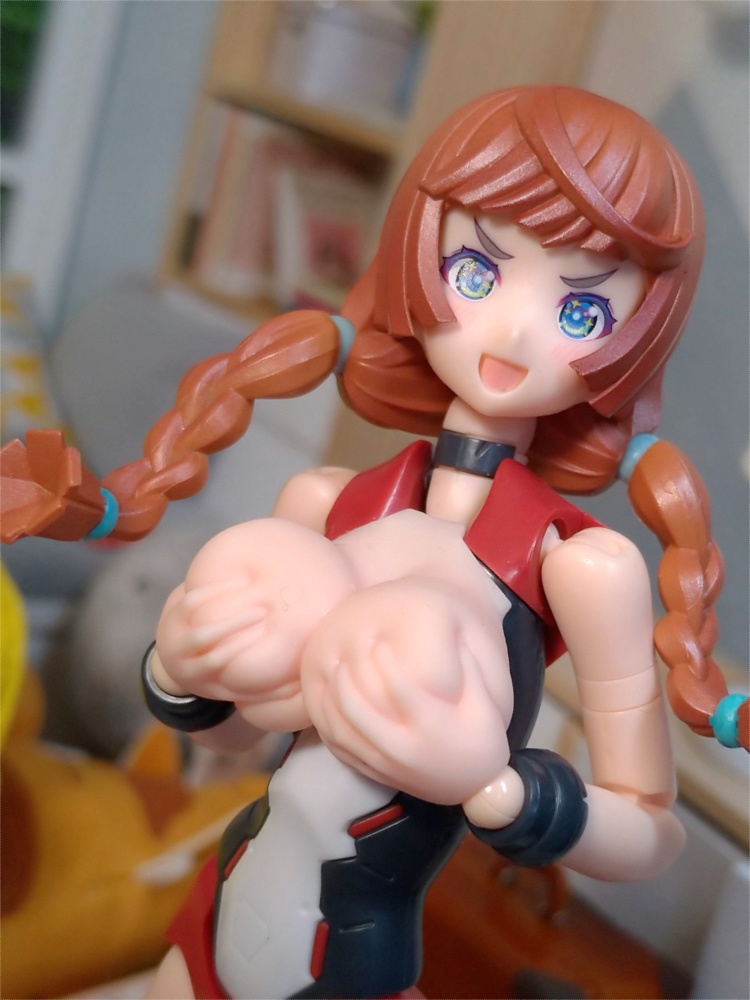 メガミデバイスのおっぱいをもみもみするパーツFB