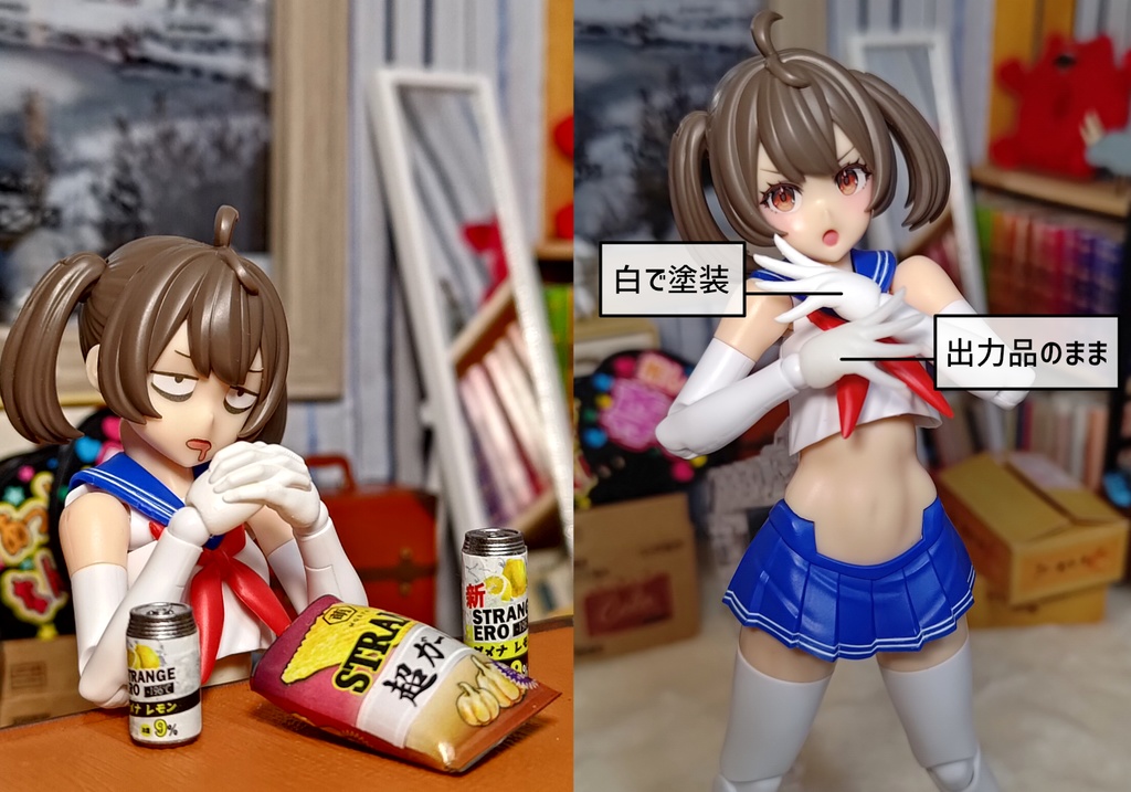 1/12 ハンドパーツセット type:J