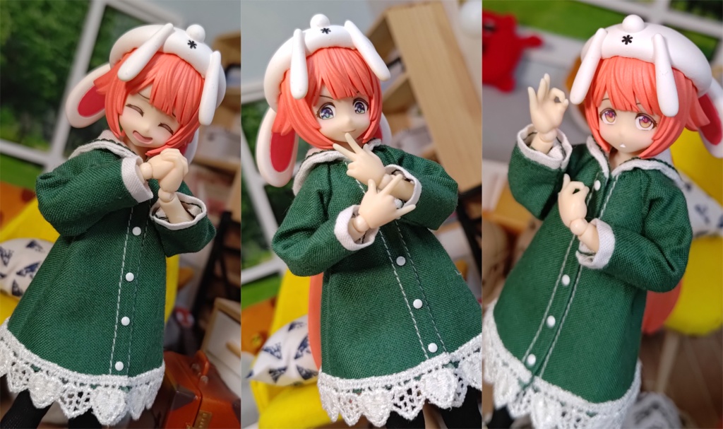 1/12 ハンドパーツセット type:K