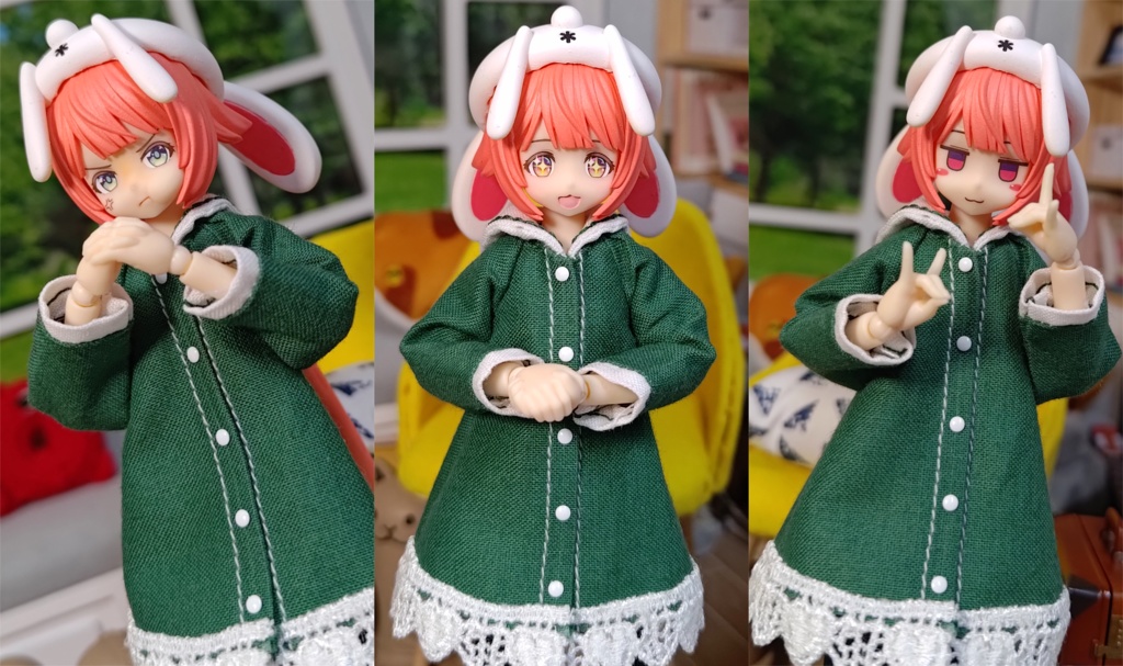 1/12 ハンドパーツセット type:K