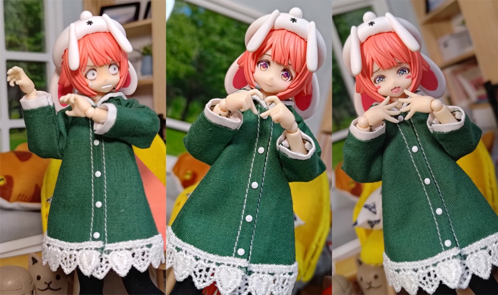 1/12 ハンドパーツセット type:K