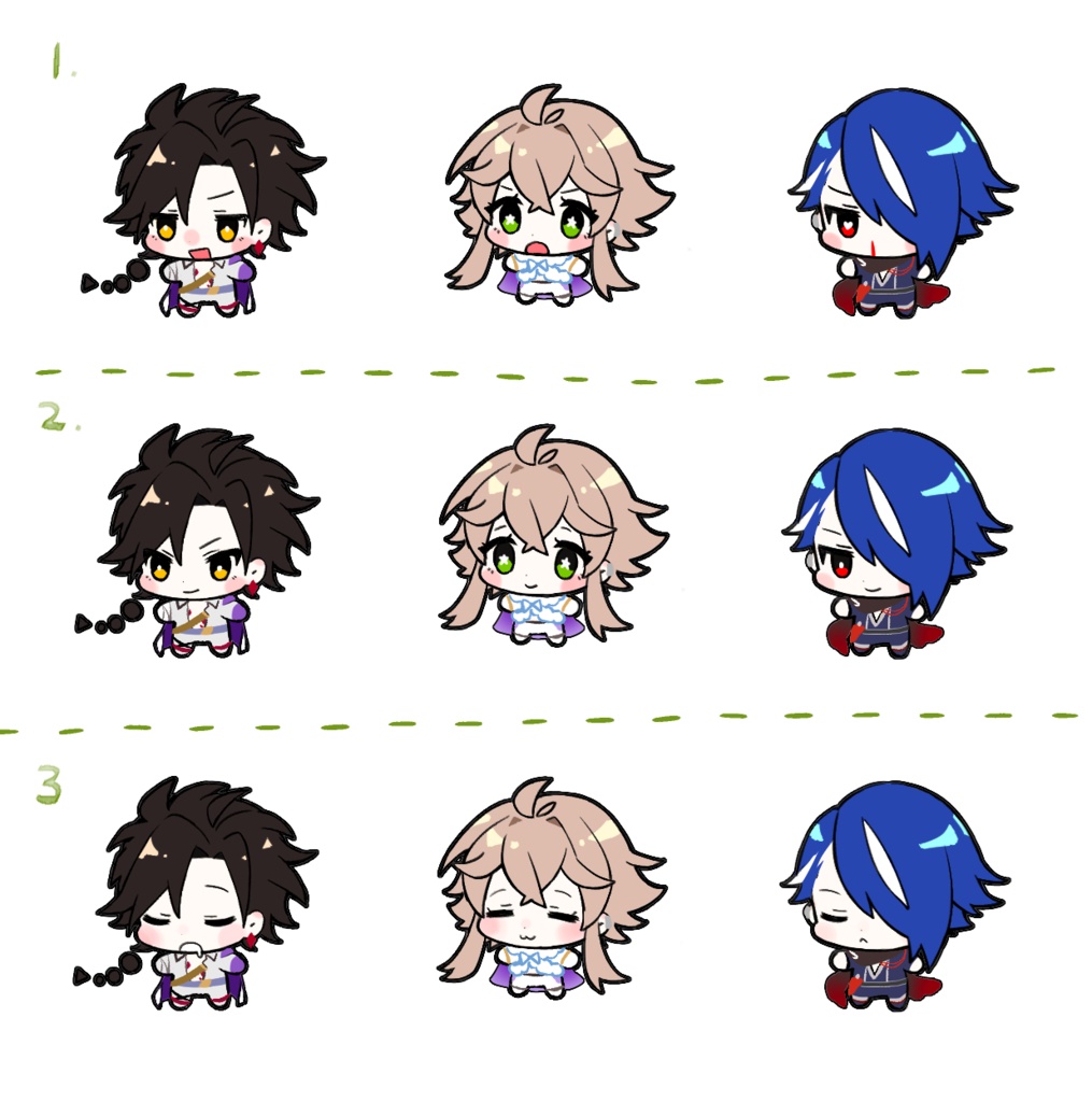 あれすのシャカシャカアクキー ※キャラパーツのみ