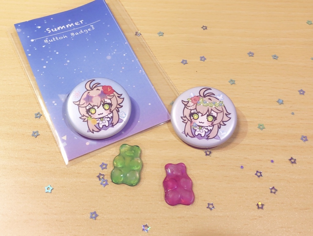 ノエルのミニ缶バッジ