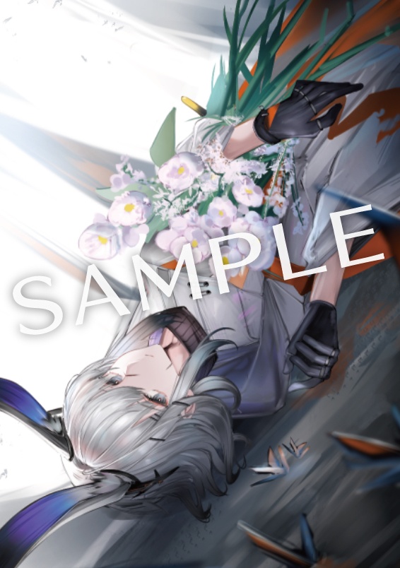 アークナイツ フロストノヴァ クリアファイル C102 (絵:XI_夕)