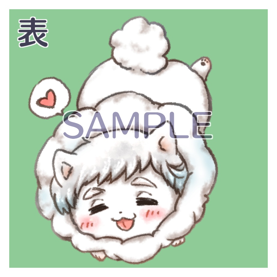 【約ネバ】繋がる!けもふるすこあキーホルダー3点セットA【アクリルキーホルダー】