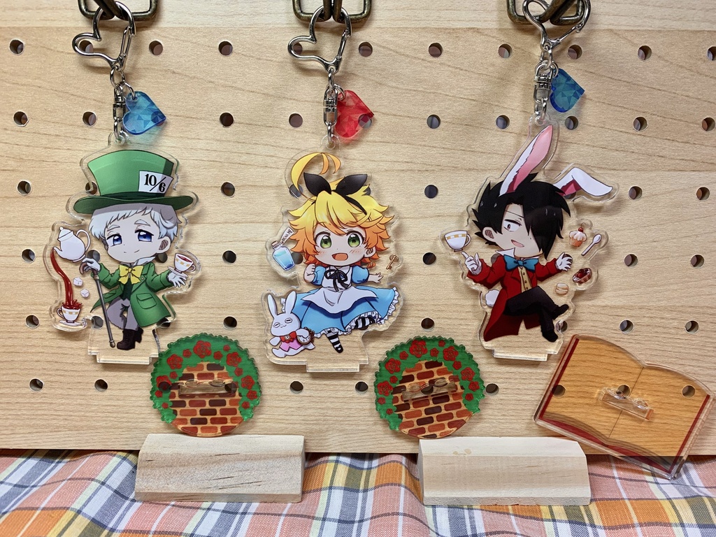 【約ネバ】アリスパロ*レイ【アクリルキーホルダー】