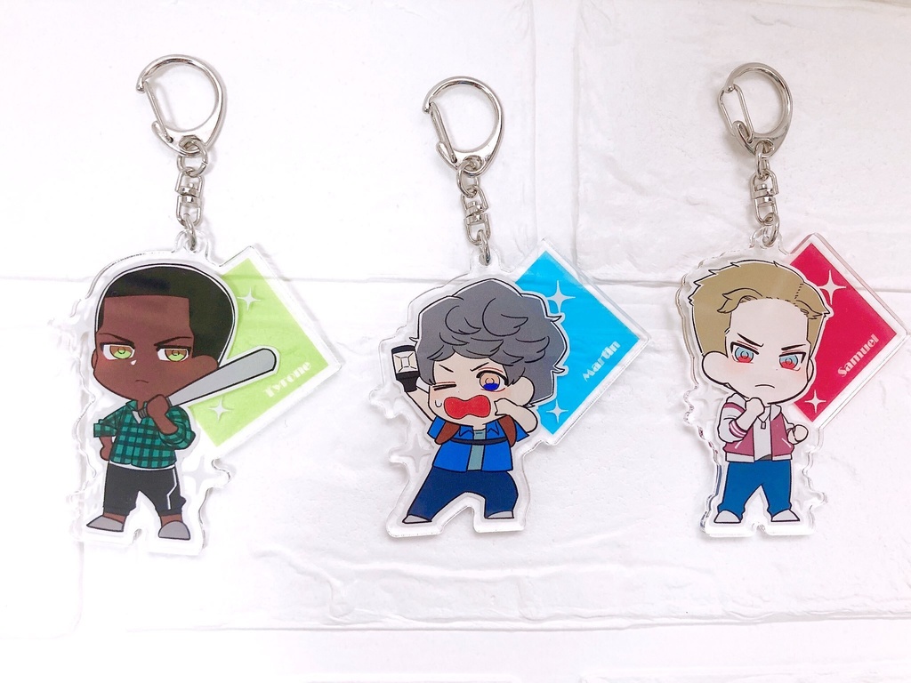 BIOHAZARD RESISTANCE サバイバー アクリルキーホルダー