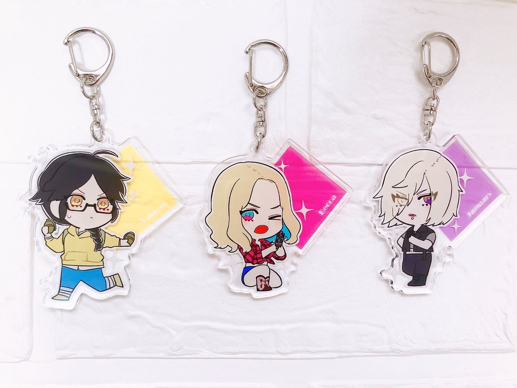 BIOHAZARD RESISTANCE サバイバー アクリルキーホルダー