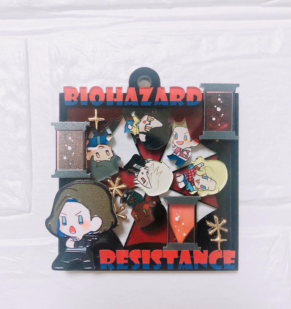 BIOHAZARD RESISTANCE シャカシャカアクキー