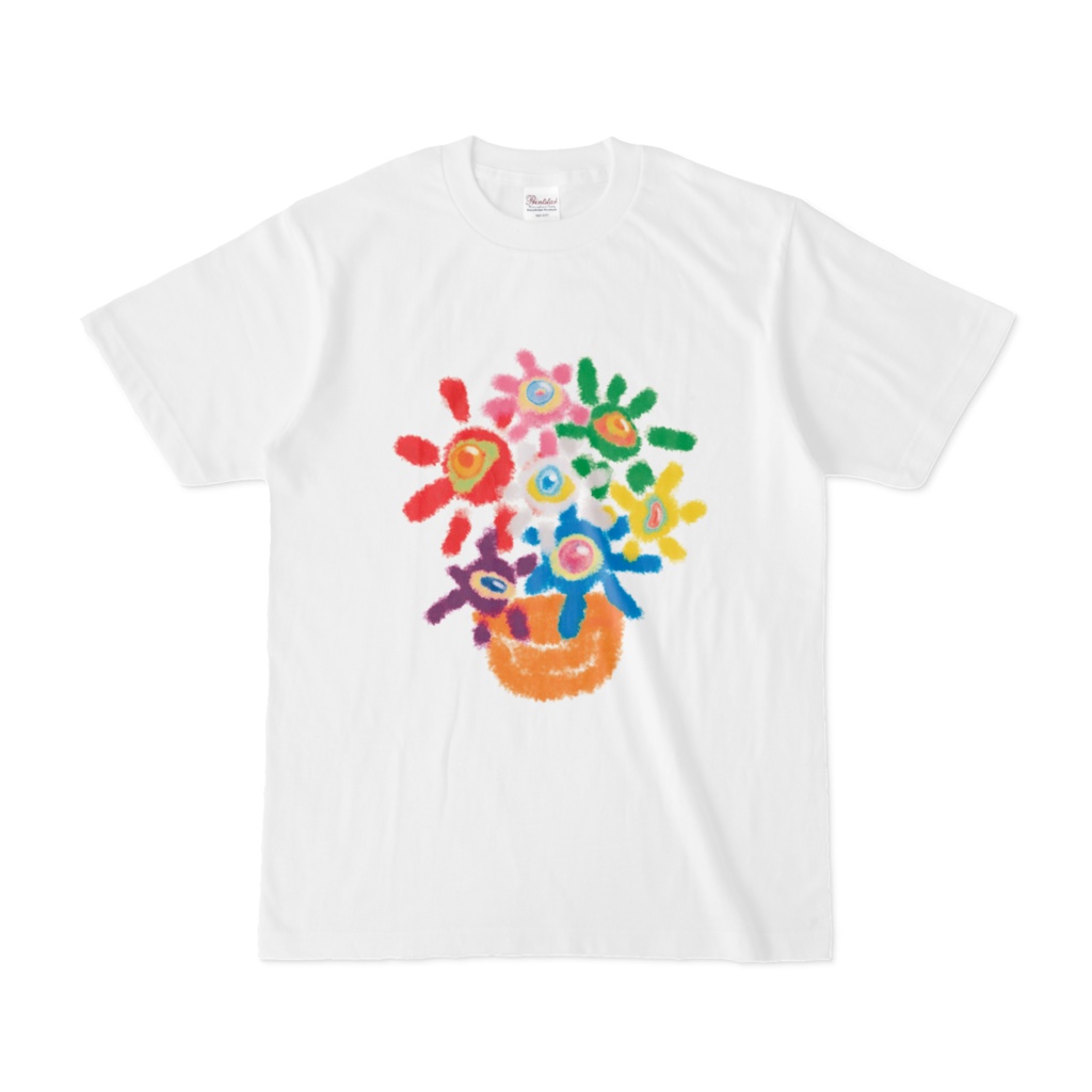 多目ん性Tシャツ白