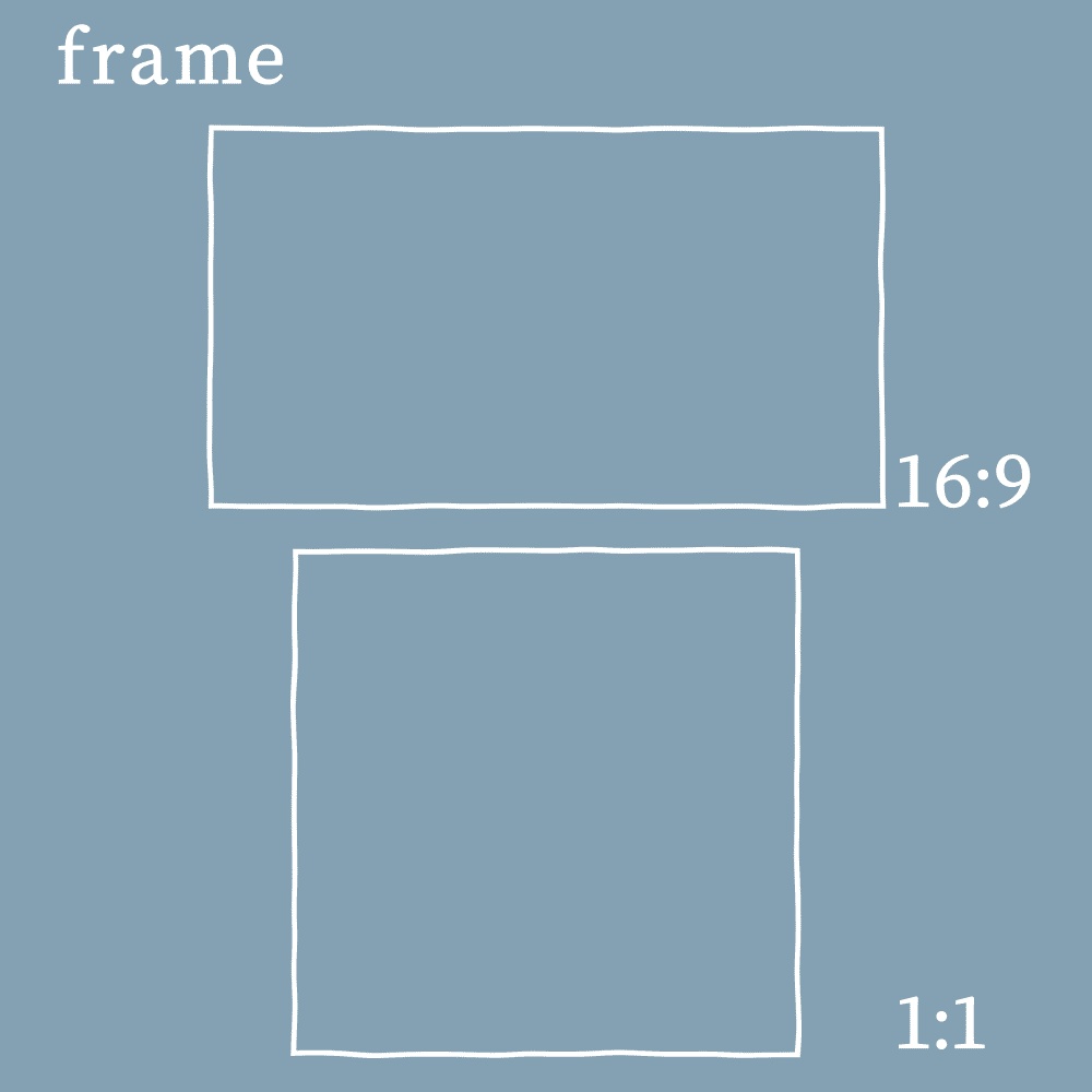 ぴくぴく動くシェイプ+フレーム素材【APNG】