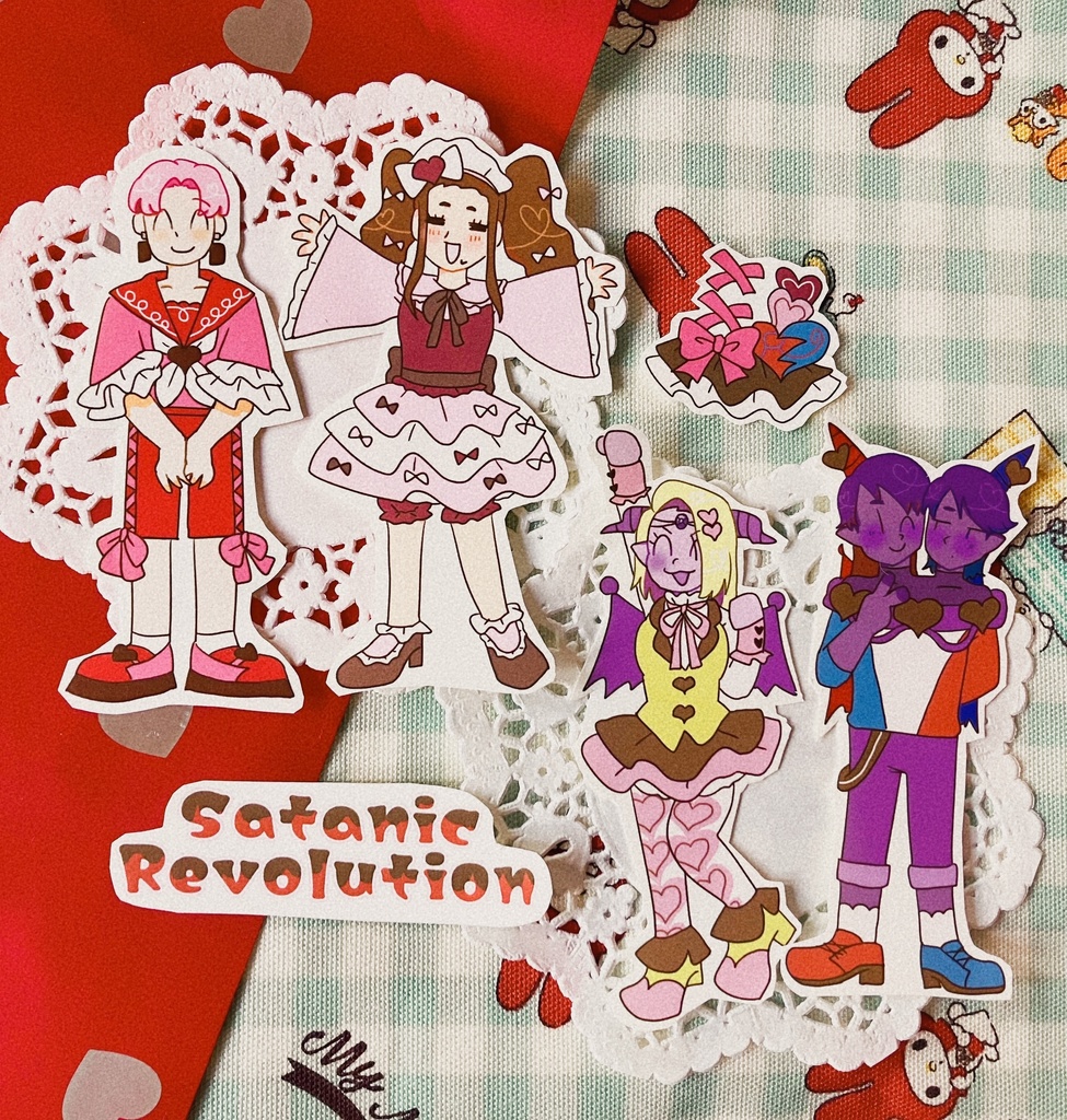 悪魔革命 シールセット(バレンタイン2024)