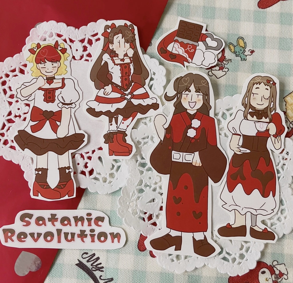 悪魔革命 シールセット(バレンタイン2024)