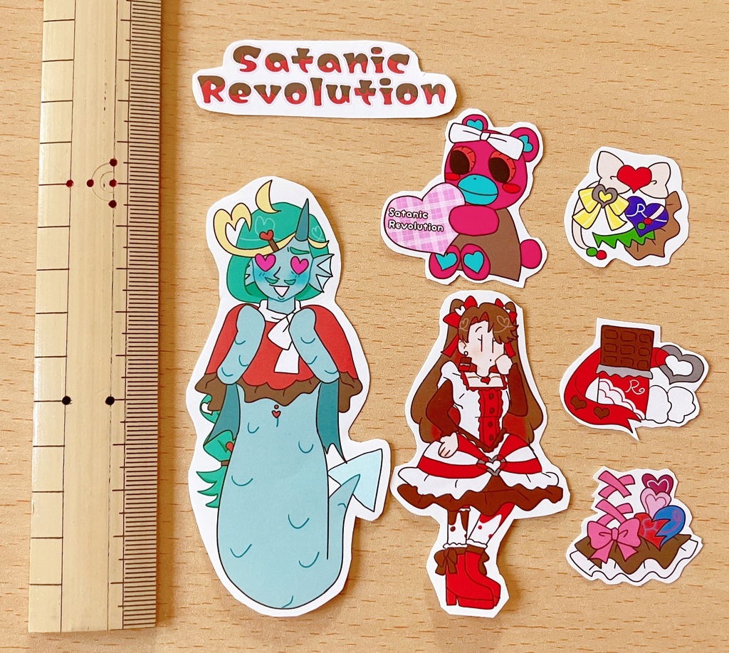 悪魔革命 シールセット(バレンタイン2024)