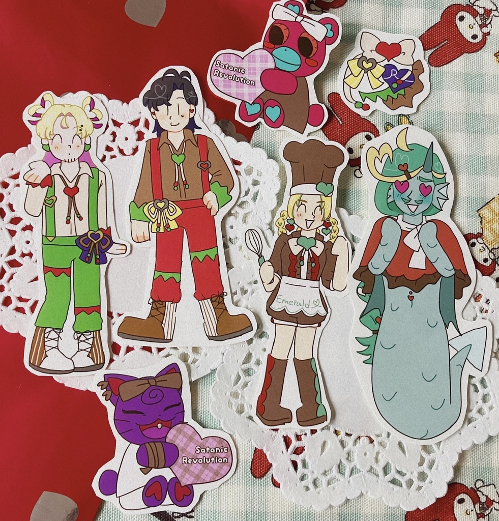 悪魔革命 シールセット(バレンタイン2024)